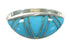 Southwest Sterling Silver Turquoise Inlay Ring Size 8-1/4 YX70658